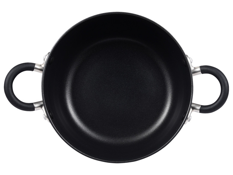 Aller en mode plein écran : Masterpro by ALESSI Sauteuse en aluminium avec couvercle, Ø 20 x 10,5 cm - Image 13