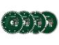 Disques diamantés Parkside pour la coupe.