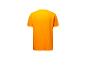 T-shirt orange uni vue arrière.