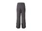 Pantalon de ski gris avec des détails noirs.