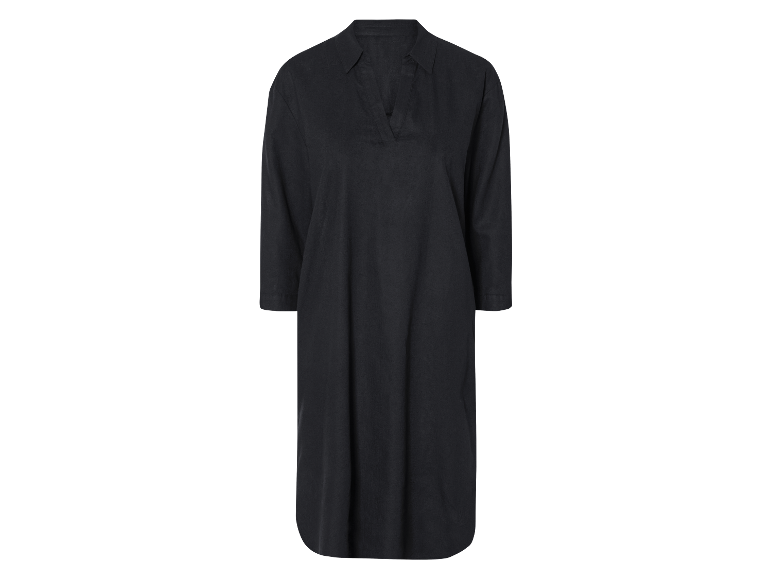 Robe noire trois quarts.