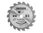 Un disque de scie Parkside de 150 mm pour couper du bois, avec une vitesse maximale de 10 000 tr/min.