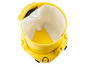 Aspirateur jaune avec sac à poussière