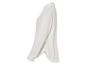 Chemise blanche à manches longues, style élégant.