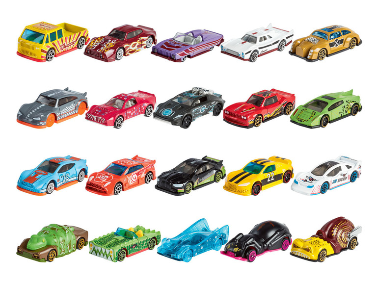 Aller en mode plein écran : Playtive Set de 5 voitures miniatures - Image 1