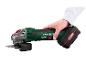 Une meuleuse d'angle verte Parkside X20V Team avec un disque