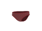 Culotte rouge pour femme avec motif à carreaux