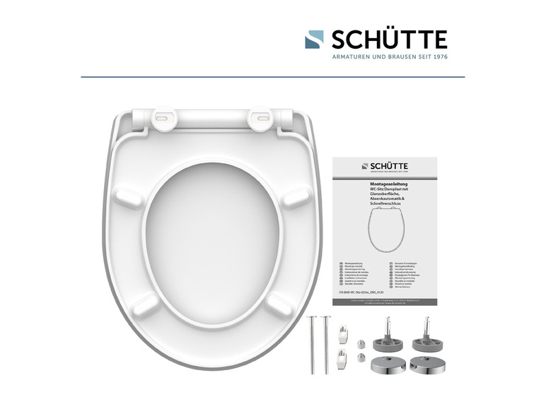 Aller en mode plein écran : Abattant WC High Gloss, avec fermeture en douceur - Image 23