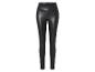 Leggings noirs en cuir