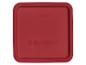 Couverture rouge pour récipient alimentaire Silver Crest.
