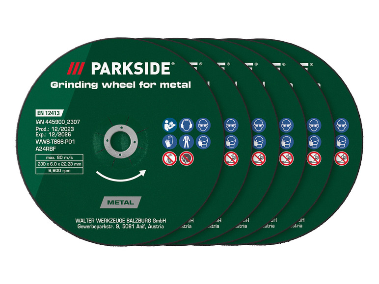 Aller en mode plein écran : PARKSIDE® Kit de disques à tronçonner ou ébavurer ou Disque à tronçonner diamanté, Ø 230 mm - Image 3