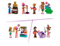 Poupées LEGO Friends avec accessoires, dont un orgue et une guitare.