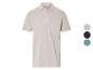 Polo homme beige, disponible en plusieurs couleurs.