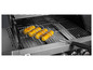 Maïs grillé sur une grille de barbecue.