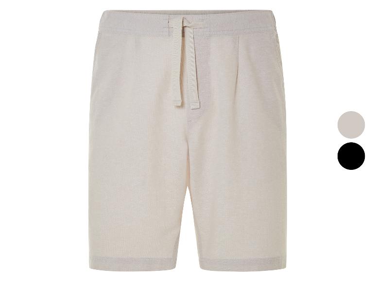 Shorts en jersey beige avec cordon de serrage. Aussi disponibles en noir et beige clair.