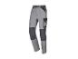 Pantalon de travail gris avec logo Parkside et protection pour les genoux.