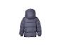 Doudoune thermique enfant LUPILU® grise, vue de dos.