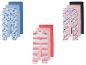 Lots de leggings pour filles : motifs coquillages, rayures et unis.
