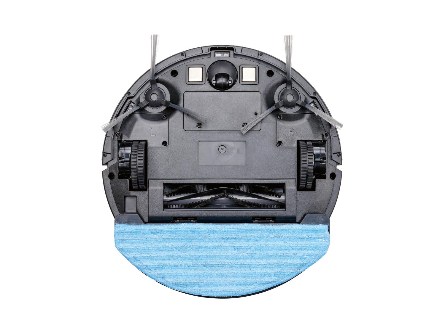 Robot Silvercrest brosses latérales détail