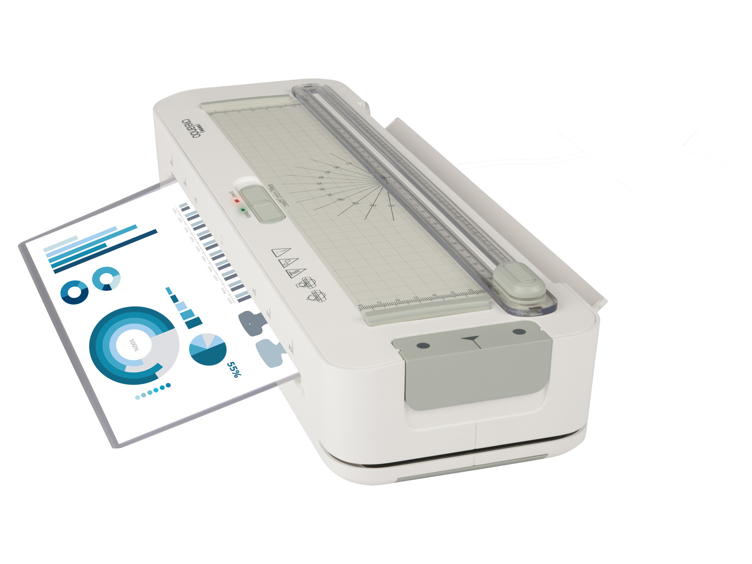 PAVO 8038718 Florida Laminatrice A4 Avec 5 Feuilles - Temps De Chauffe Rapide