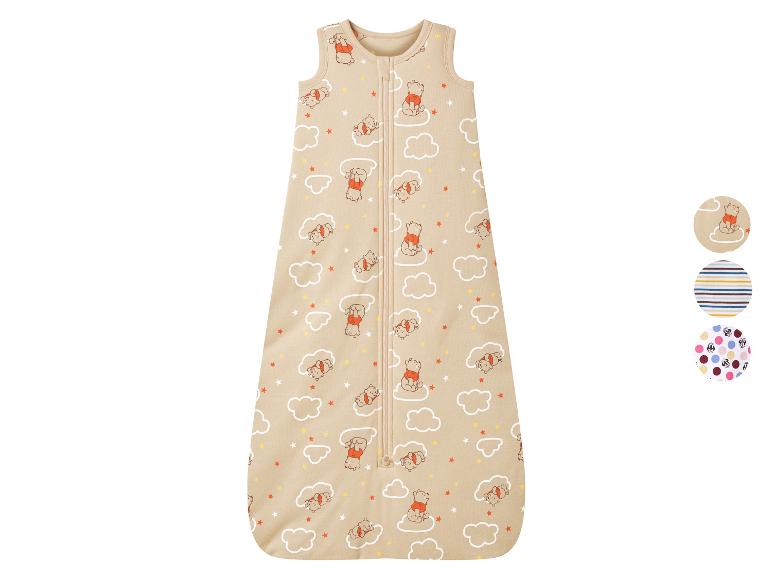 Gigoteuse bébé avec imprimé nuages et oursons, avec options rayées et à pois.