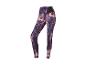 Leggings noires avec un motif abstrait