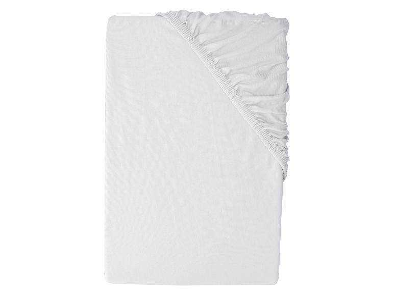 Drap-housse blanc avec élastique