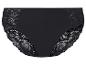 Culotte noire pour femme avec dentelle.