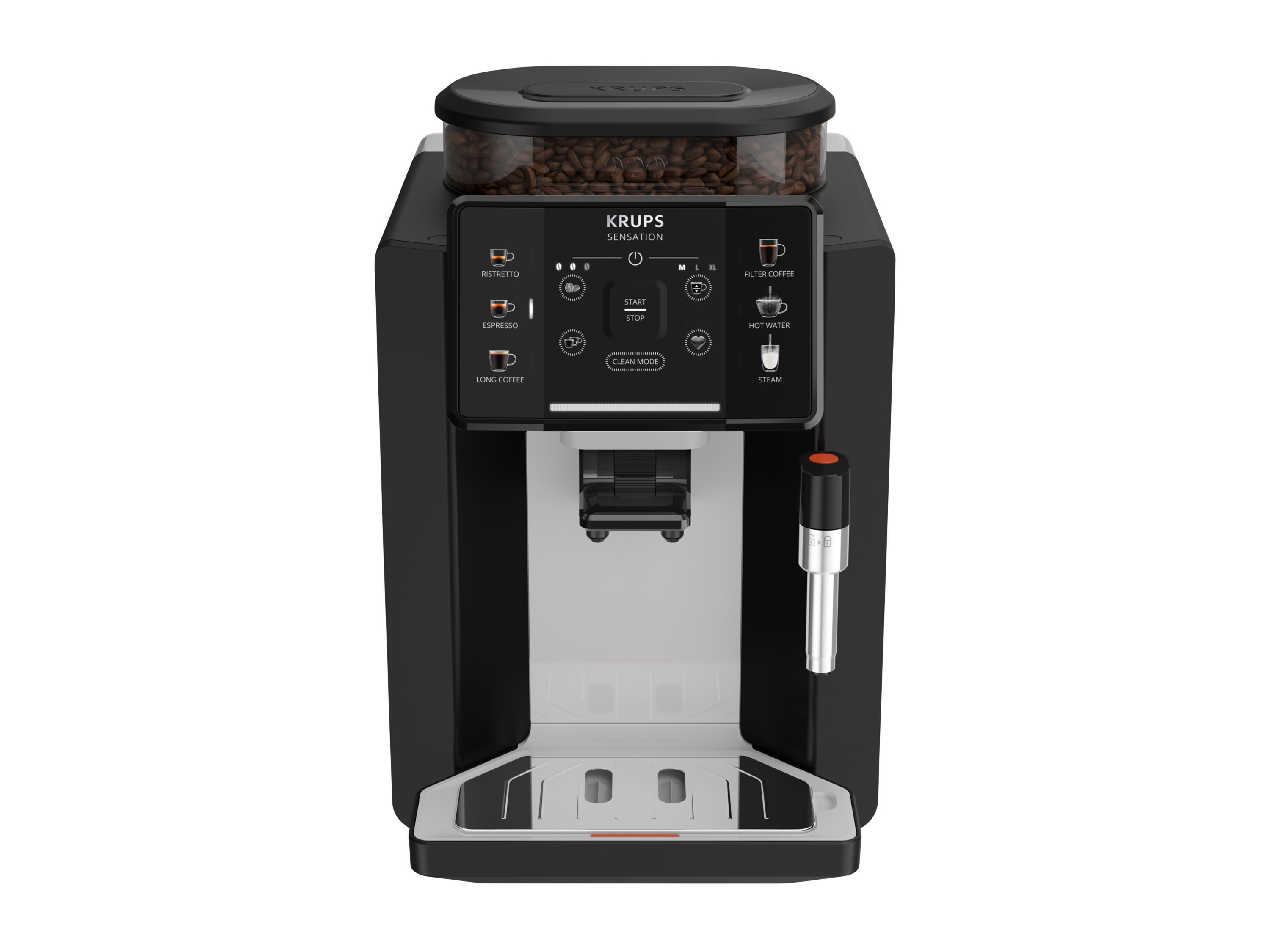 Krups Robot café 15 bars noir - EA910A10 - vue 5
