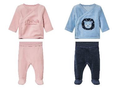 lupilu® Ensemble en velours bébé