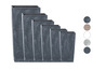 Un ensemble de six pots rectangulaires de différentes tailles.