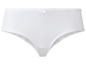Culotte blanche avec dentelle.