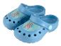Sabots bleus pour enfants, motif La Reine des Neiges.