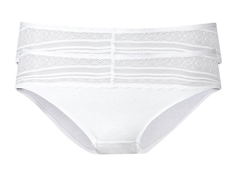 Aller en mode plein écran : Lot de 2 culottes à dentelle femme - Image 12