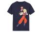 T-shirt bleu marine avec imprimé Dragon Ball Z.