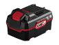 Une batterie noire Parkside X20V Team.