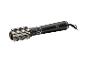 Brosse soufflante rotative noire avec poils et boutons de commande.
