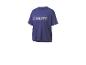 Un t-shirt bleu avec l'inscription 'Break the Limits'
