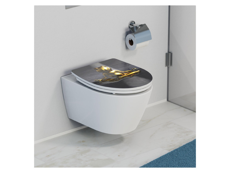 Aller en mode plein écran : Abattant WC High Gloss, avec fermeture en douceur - Image 36