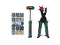 Kit d'outils PARKSIDE avec pince perforatrice, marteau et boutons-pression assortis.
