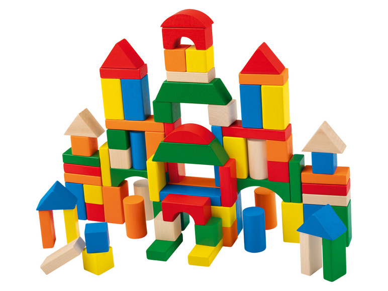 Aller en mode plein écran : Playtive Baril de jouets en bois - Image 2