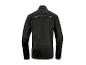Veste polaire noire à manches longues.