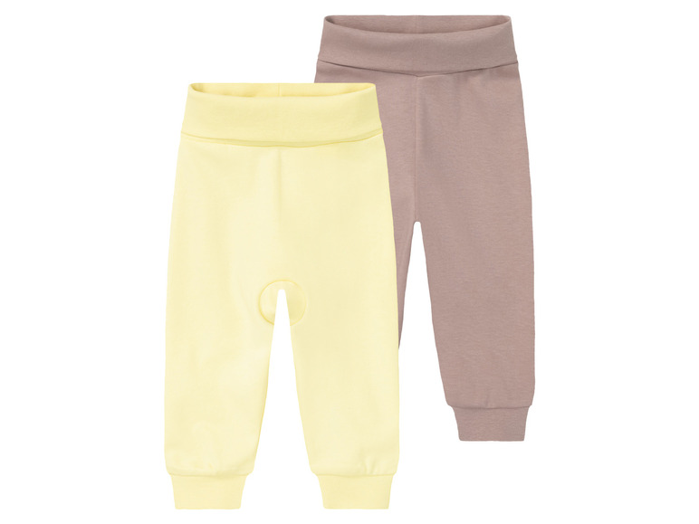 Aller en mode plein écran : Lot de 2 pantalons molletonnés bébé - Image 2