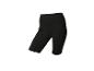Short de sport noir taille haute pour femme