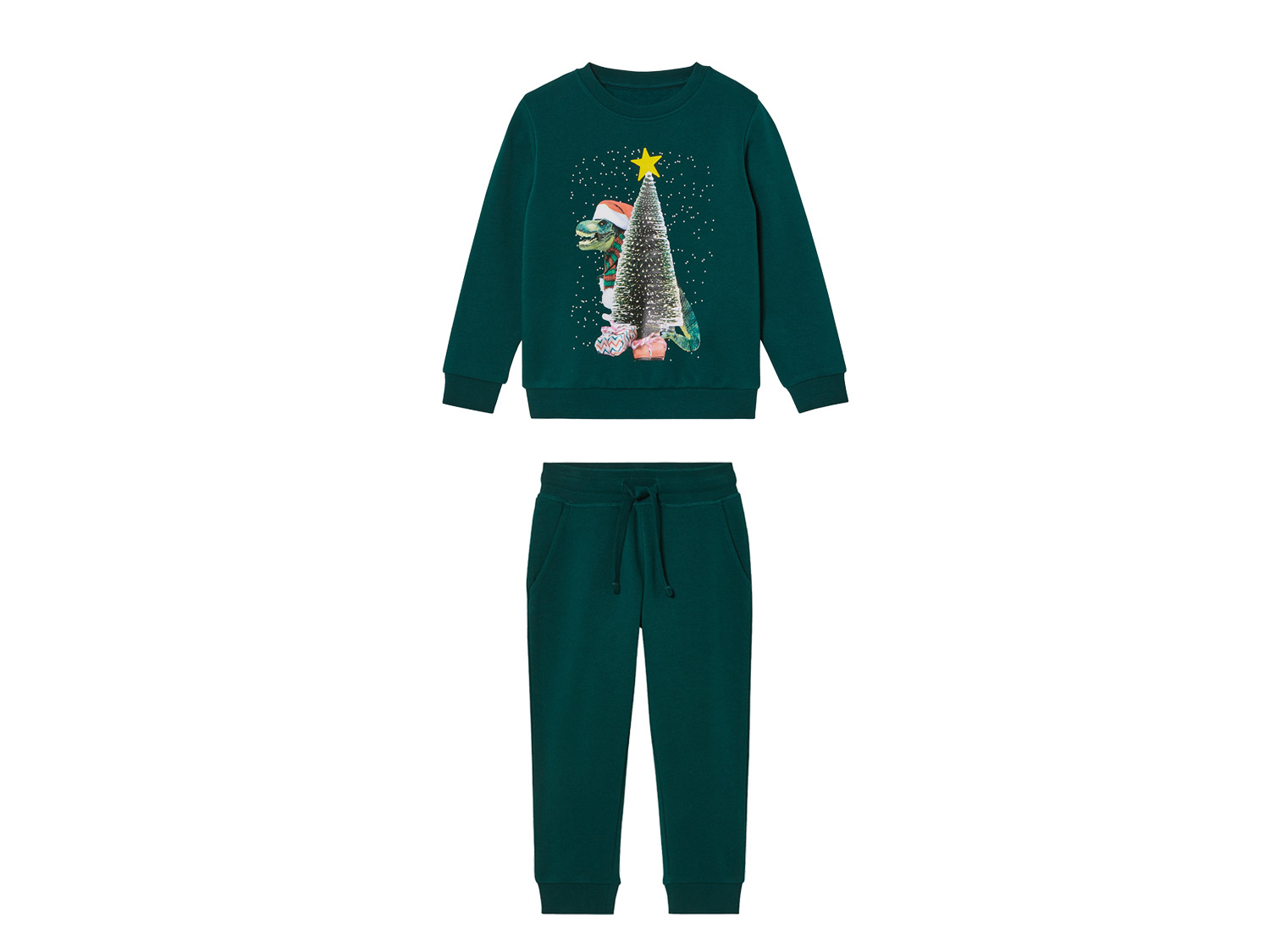 lupilu® Ensemble molletonné petit garçon (2-4 ans, vert)