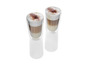 Deux verres de latte macchiato.