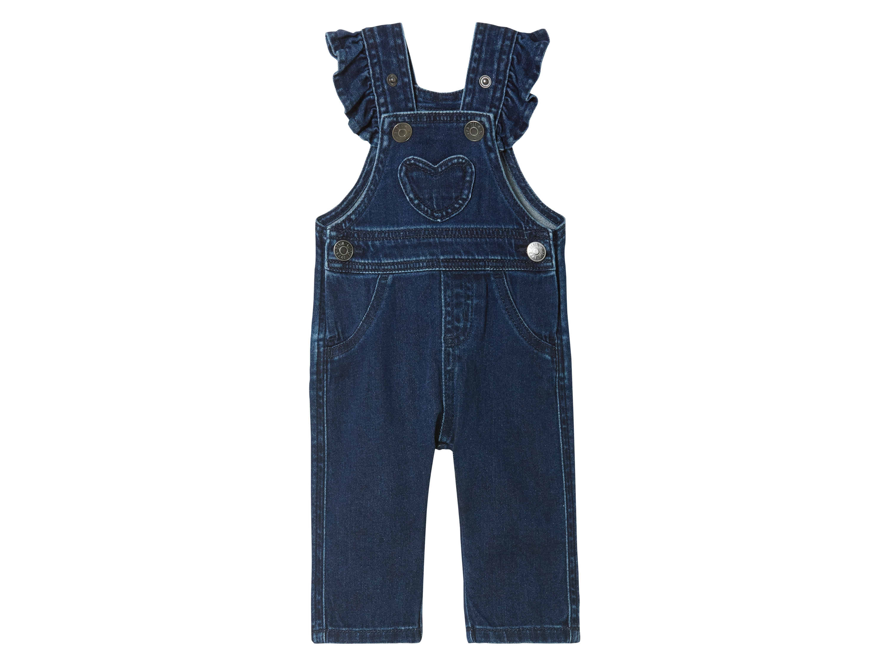 lupilu® Salopette petite fille (bleu foncé, 68)