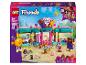 Ensemble LEGO Friends Heartlake City Sweet Shop de 376 pièces, montrant une boutique de bonbons et des minifigurines.