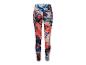 Leggings de sport pour femmes avec imprimé floral.