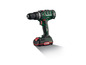 Un tournevis Parkside vert avec une batterie X20V.